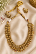 Antique Gold-Tone Necklace Set